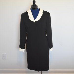 Black Dress White Collar Spenser Jeremy Petities